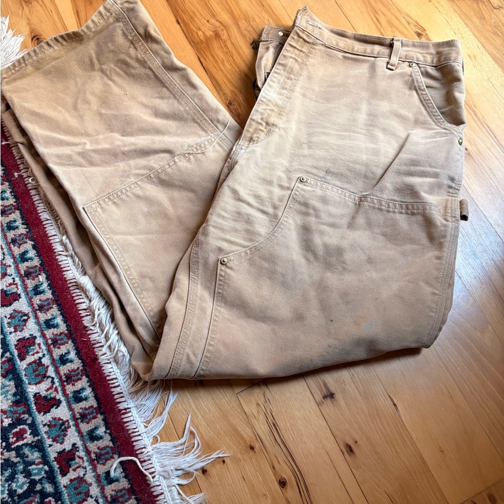 Carhartt Men's Tan Work Pants